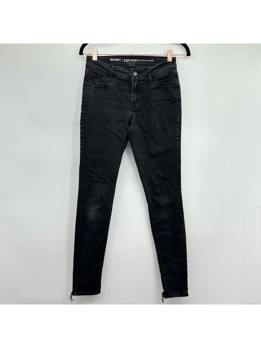 Old Navy Mid-Rise Super Skinny Stretch Jeans Size 0 / 25